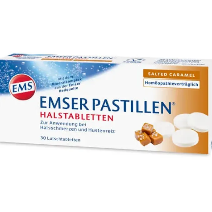 EMSER Pastillen Halstabletten salted Caramel 30 St
