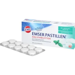 EMSER Pastillen mit Mentholfrische zuckerfrei 30 St