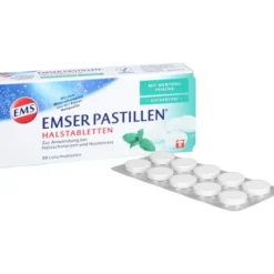 EMSER Pastillen mit Mentholfrische zuckerfrei 30 St