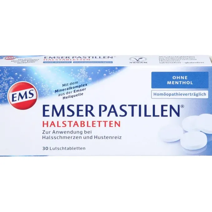 EMSER Pastillen ohne Menthol 30 St