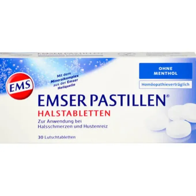 EMSER Pastillen ohne Menthol 30 St