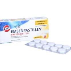 EMSER Pastillen ohne Menthol zuckerfrei 30 St