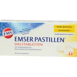 EMSER Pastillen ohne Menthol zuckerfrei 30 St