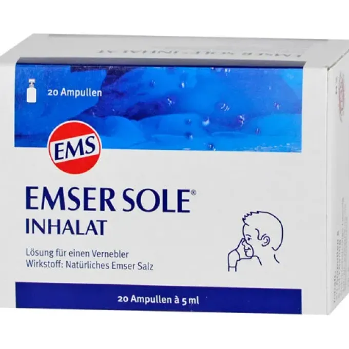 EMSER Sole Inhalat Lösung f.e.Vernebler 20 St