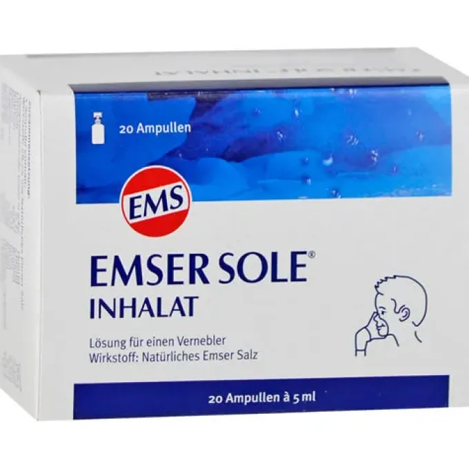 EMSER Sole Inhalat Lösung f.e.Vernebler 20 St