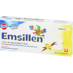 EMSILLEN Kinder Halstabletten Vanille 20 St