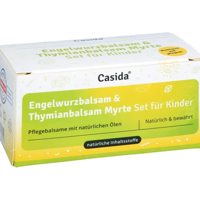 ENGELWURZBALSAM & Thymianbalsam m.Myrte Kinder Set 40 g