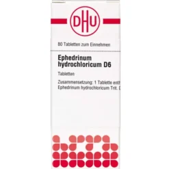 EPHEDRINUM hydrochloricum D 6 Tabletten 80 St