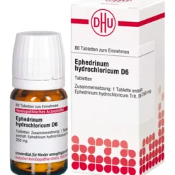 EPHEDRINUM hydrochloricum D 6 Tabletten 80 St