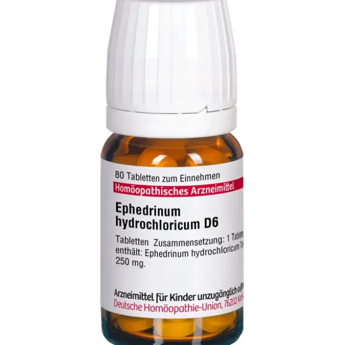 EPHEDRINUM hydrochloricum D 6 Tabletten 80 St