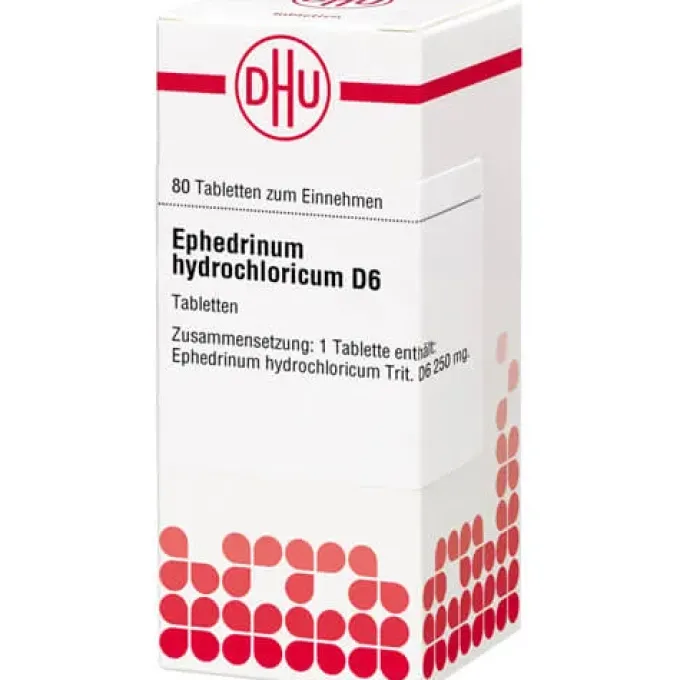 EPHEDRINUM hydrochloricum D 6 Tabletten 80 St