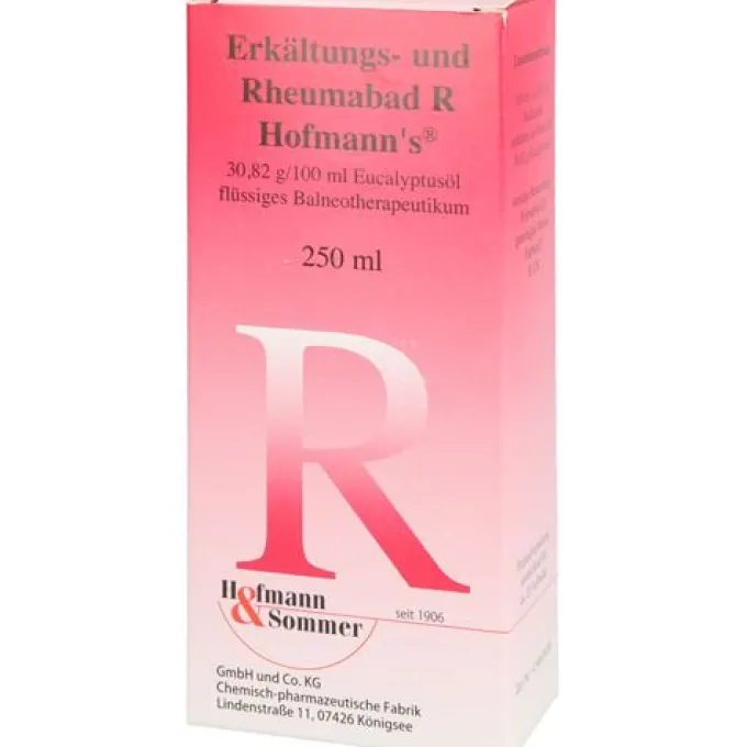 ERKÄLTUNGS- UND Rheumabad R Hofmann's 250 ml