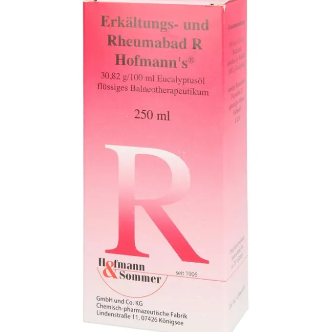 ERKÄLTUNGS- UND Rheumabad R Hofmann's 250 ml