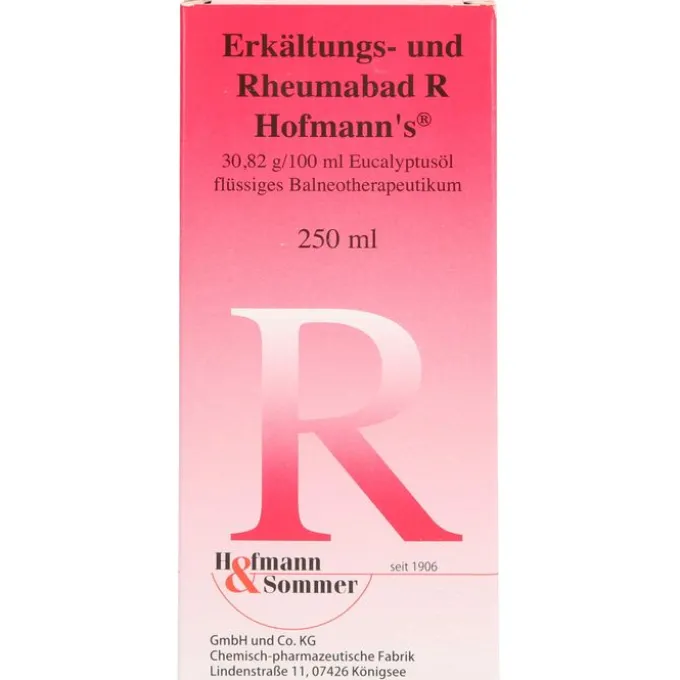 ERKÄLTUNGS- UND Rheumabad R Hofmann's 250 ml