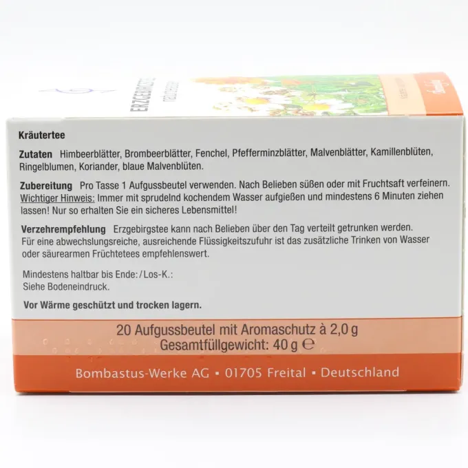 ERZGEBIRGSTEE Filterbeutel 20 Stück