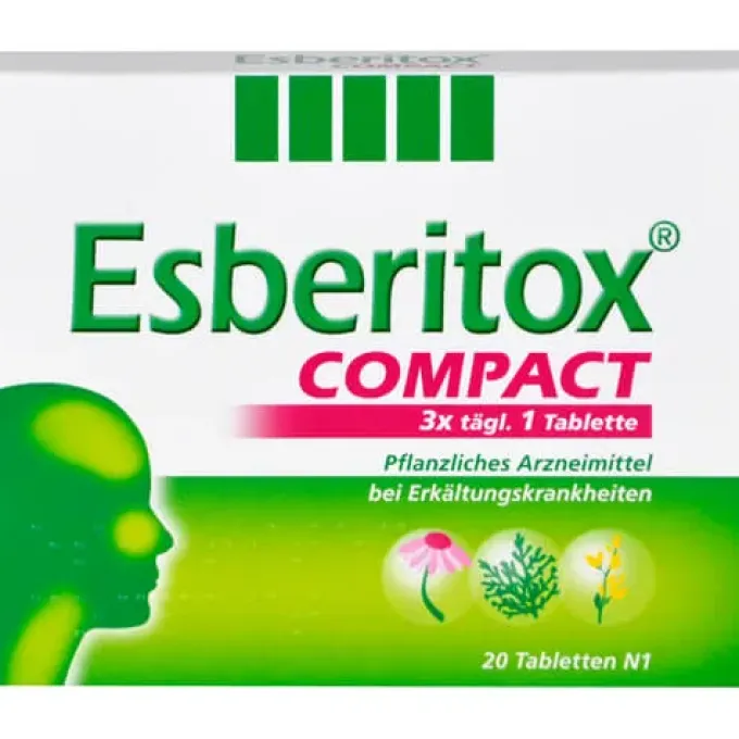 ESBERITOX COMPACT Tabletten 20 St