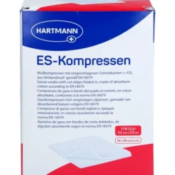 ES-KOMPRESSEN steril 7,5x7,5 cm 12fach Großpackung 10X10 St