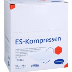 ES-KOMPRESSEN steril 10x10 cm 8fach 50 St