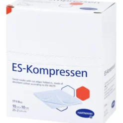 ES-KOMPRESSEN steril 10x10 cm 8fach 50 St