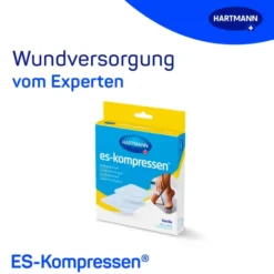 ES-KOMPRESSEN steril 10x10 cm 8fach 17fädig 5X2 St
