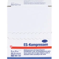 ES-KOMPRESSEN steril 5x5 cm 8fach 50 St