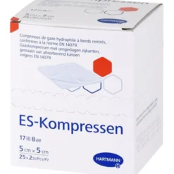 ES-KOMPRESSEN steril 5x5 cm 8fach 50 St