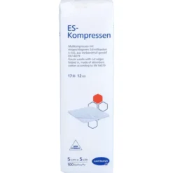 ES-KOMPRESSEN unsteril 5x5 cm 12fach 100 St