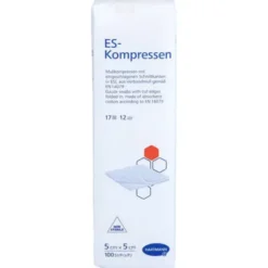 ES-KOMPRESSEN unsteril 5x5 cm 12fach 100 St