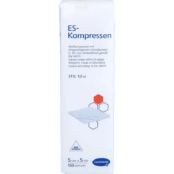 ES-KOMPRESSEN unsteril 5x5 cm 12fach 100 St