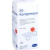 ES-KOMPRESSEN unsteril 7,5x7,5 cm 12fach 100 St