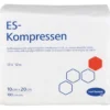 ES-KOMPRESSEN unsteril 10x20 cm 12fach 100 St
