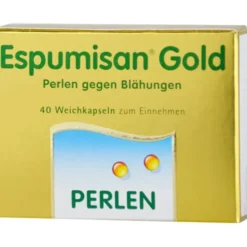 ESPUMISAN Gold Perlen gegen Blähungen 40 St