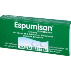 ESPUMISAN Kautabletten 20 St