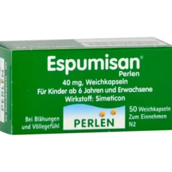 ESPUMISAN Perlen 40 mg Weichkapseln 50 St