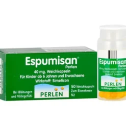 ESPUMISAN Perlen 40 mg Weichkapseln 50 St