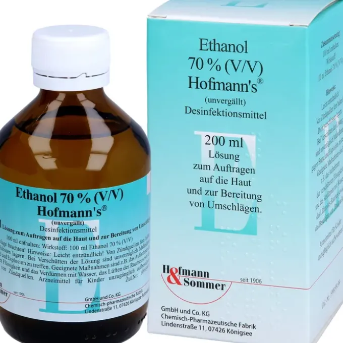 ETHANOL 70% V/V Hofmann's 200 ml