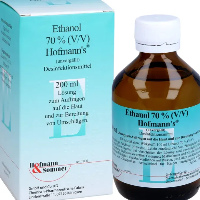 ETHANOL 70% V/V Hofmann's 200 ml