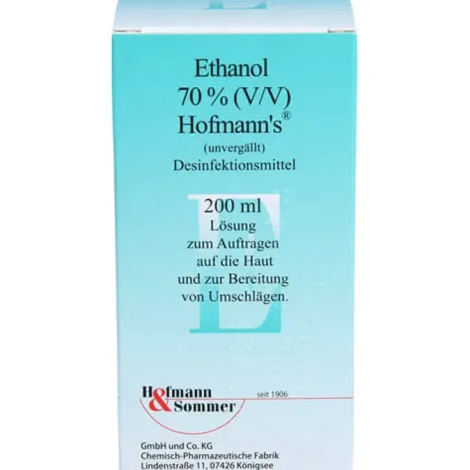 ETHANOL 70% V/V Hofmann's 200 ml