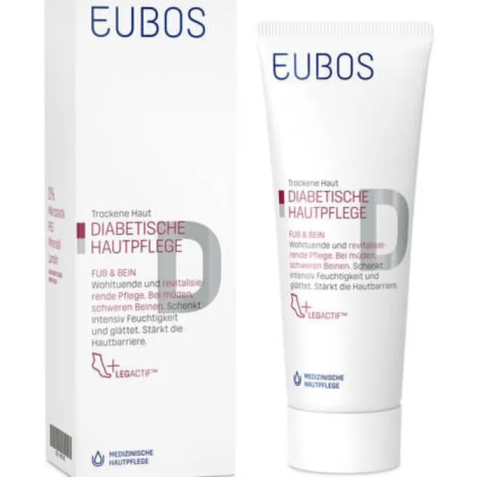 EUBOS DIABETISCHE HAUT PFLEGE Fuß+Bein Creme 100 ml