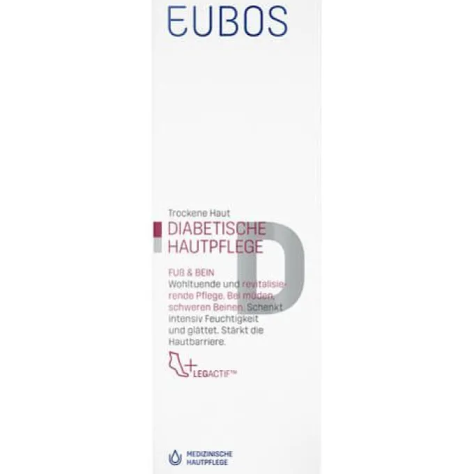 EUBOS DIABETISCHE HAUT PFLEGE Fuß+Bein Creme 100 ml
