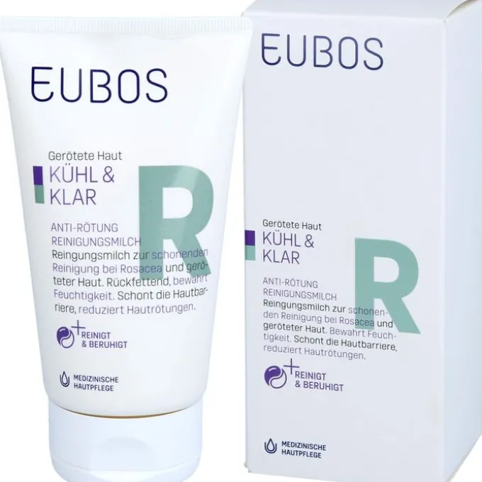 EUBOS KÜHL & KLAR Anti-Rötung Reinigungsmilch 150 ml