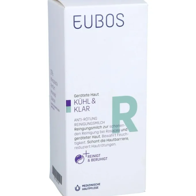 EUBOS KÜHL & KLAR Anti-Rötung Reinigungsmilch 150 ml