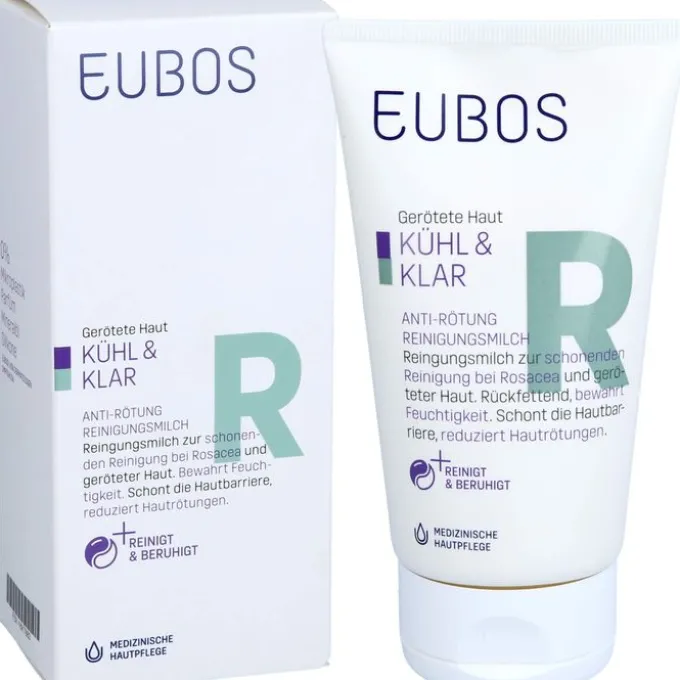 EUBOS KÜHL & KLAR Anti-Rötung Reinigungsmilch 150 ml