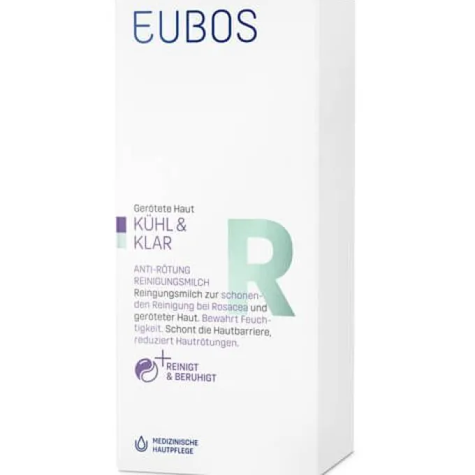 EUBOS KÜHL & KLAR Anti-Rötung Reinigungsmilch 150 ml