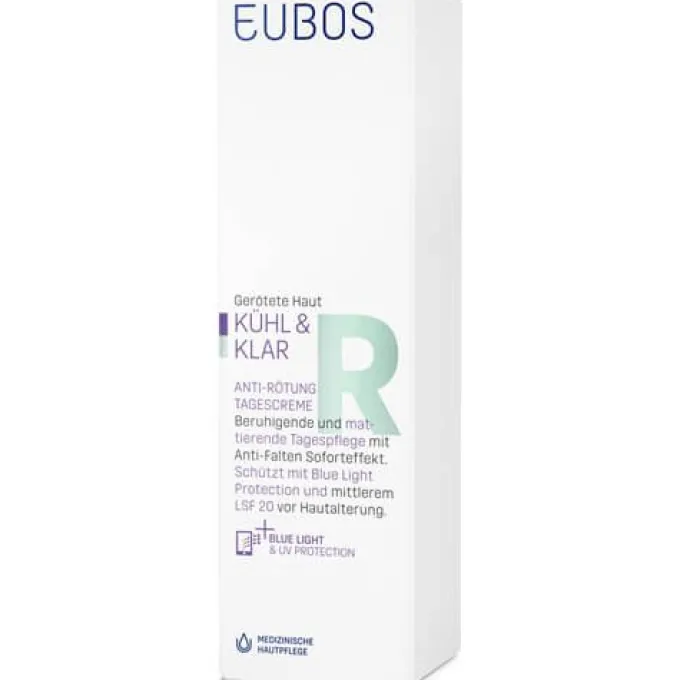 EUBOS KÜHL & KLAR Anti-Rötung Tagescreme LSF 20 40 ml