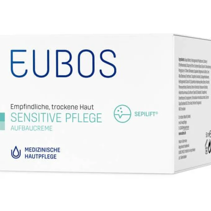 EUBOS SENSITIVE Aufbaucreme Nachtpflege 50 ml