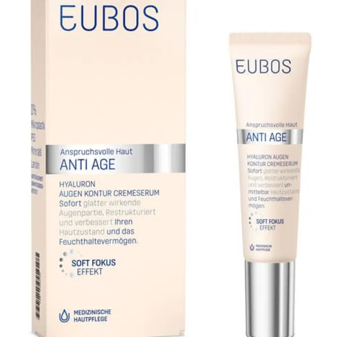 EUBOS SENSITIVE Hyaluron Augen Kontur CremeSerum 15 ml
