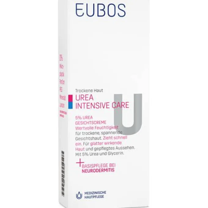 EUBOS TROCKENE Haut Urea 5% Gesichtscreme 50 ml
