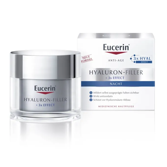 EUCERIN Anti-Age Hyaluron-Filler Nacht Tiegel 50 ml