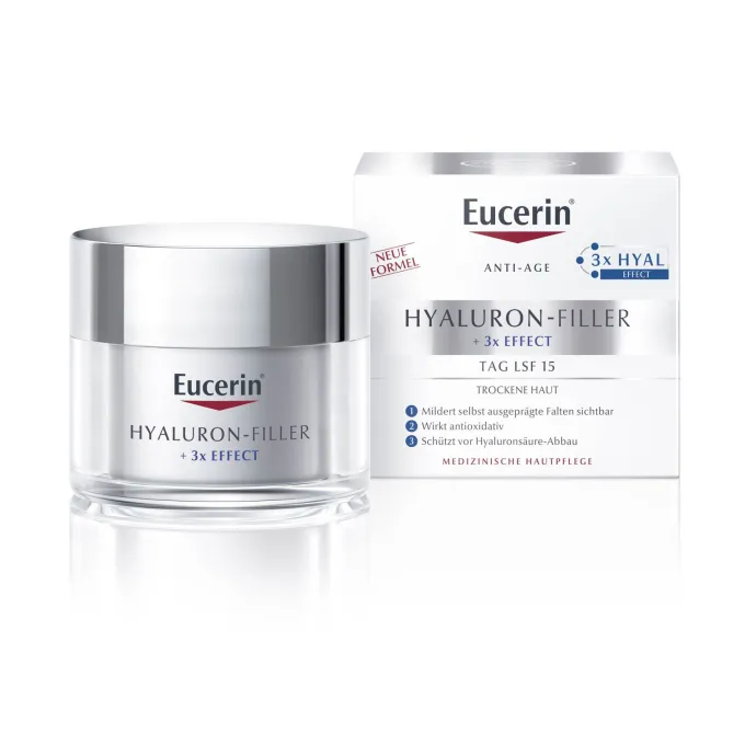 EUCERIN Anti-Age Hyaluron-Filler Tag t.H.LSF 15 50 ml